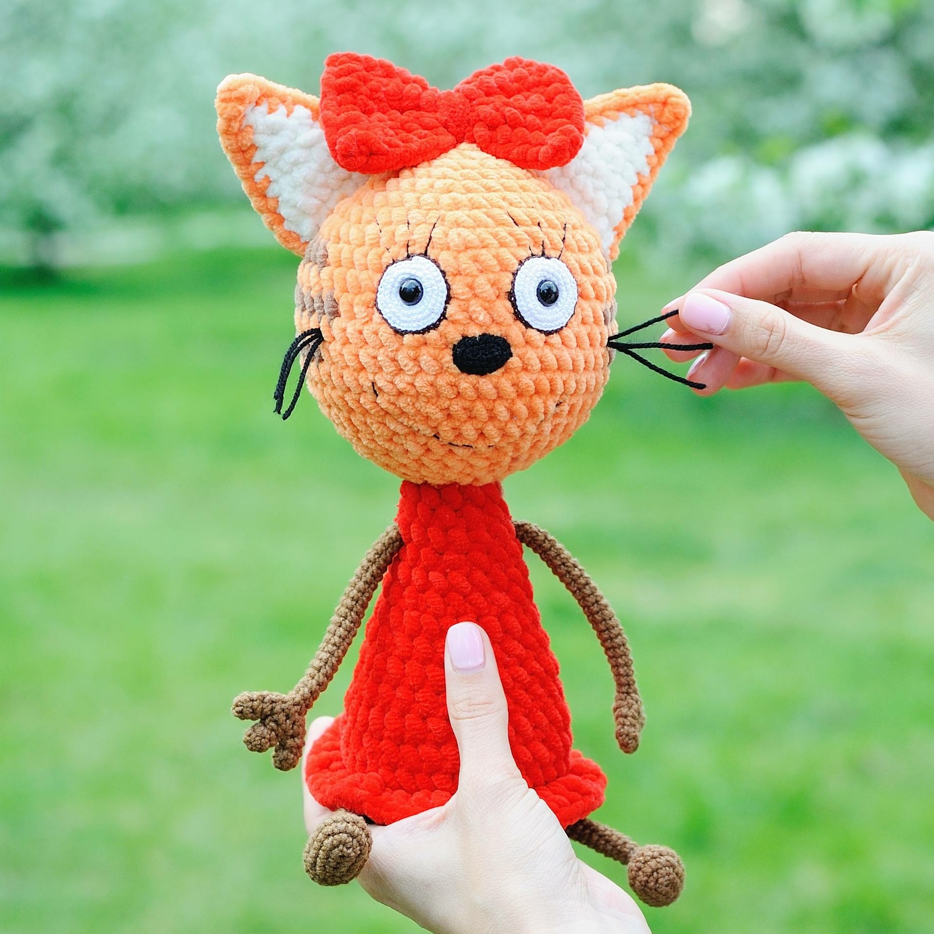 Мастер-класс "Рыжая Кошечка"