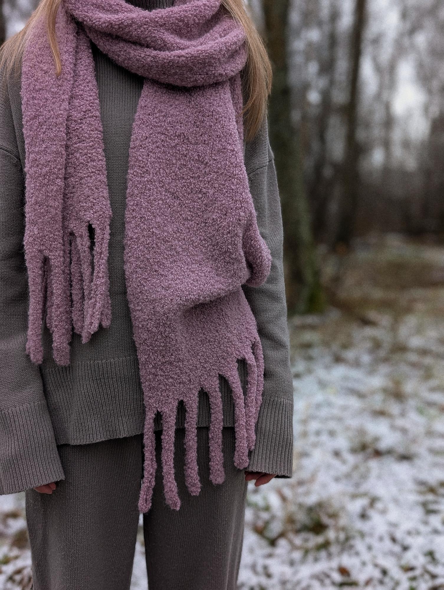 Инструкция "Простой шарф"