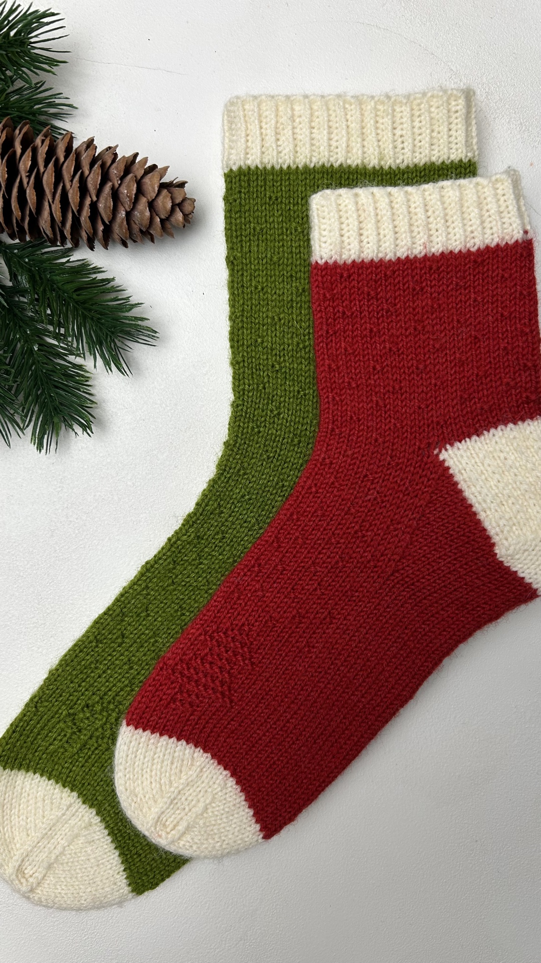 МК носки "Ёлки"