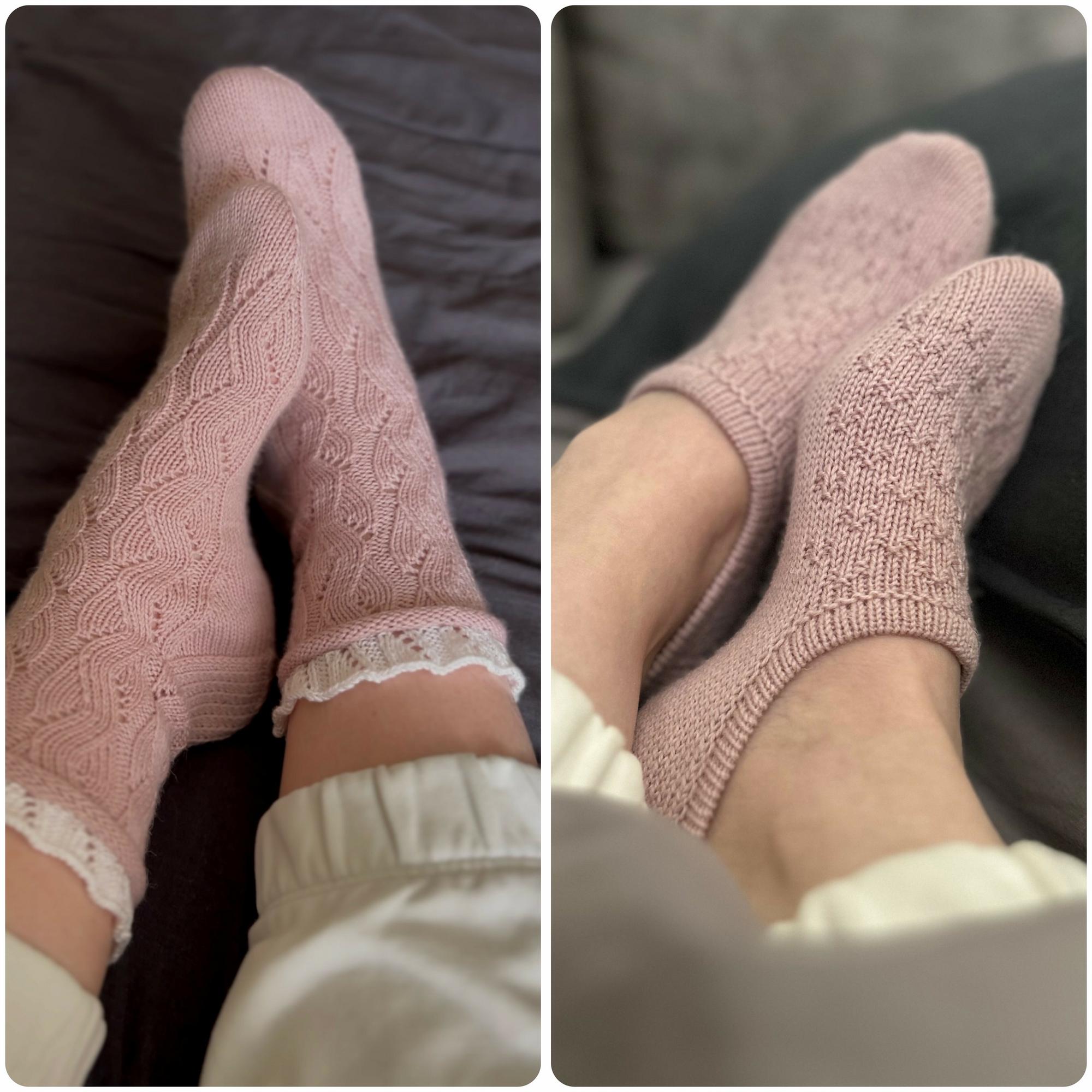 Комбо 2 МК - Носки "Рюши" + следки "Cozy"