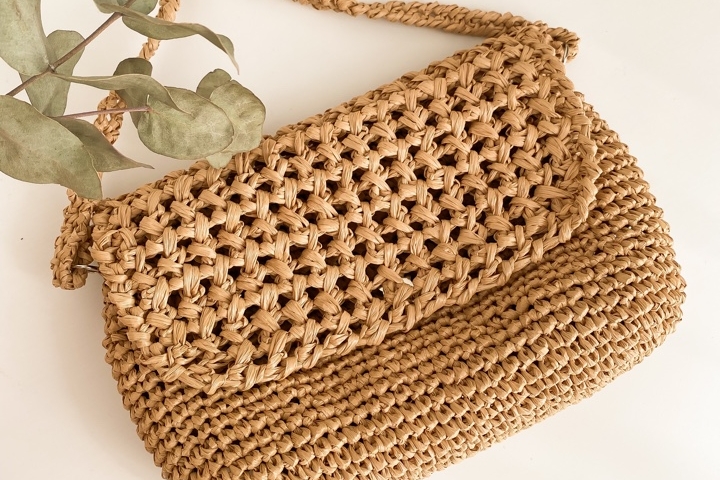 МК Сумочка из рафии "Сицилия"