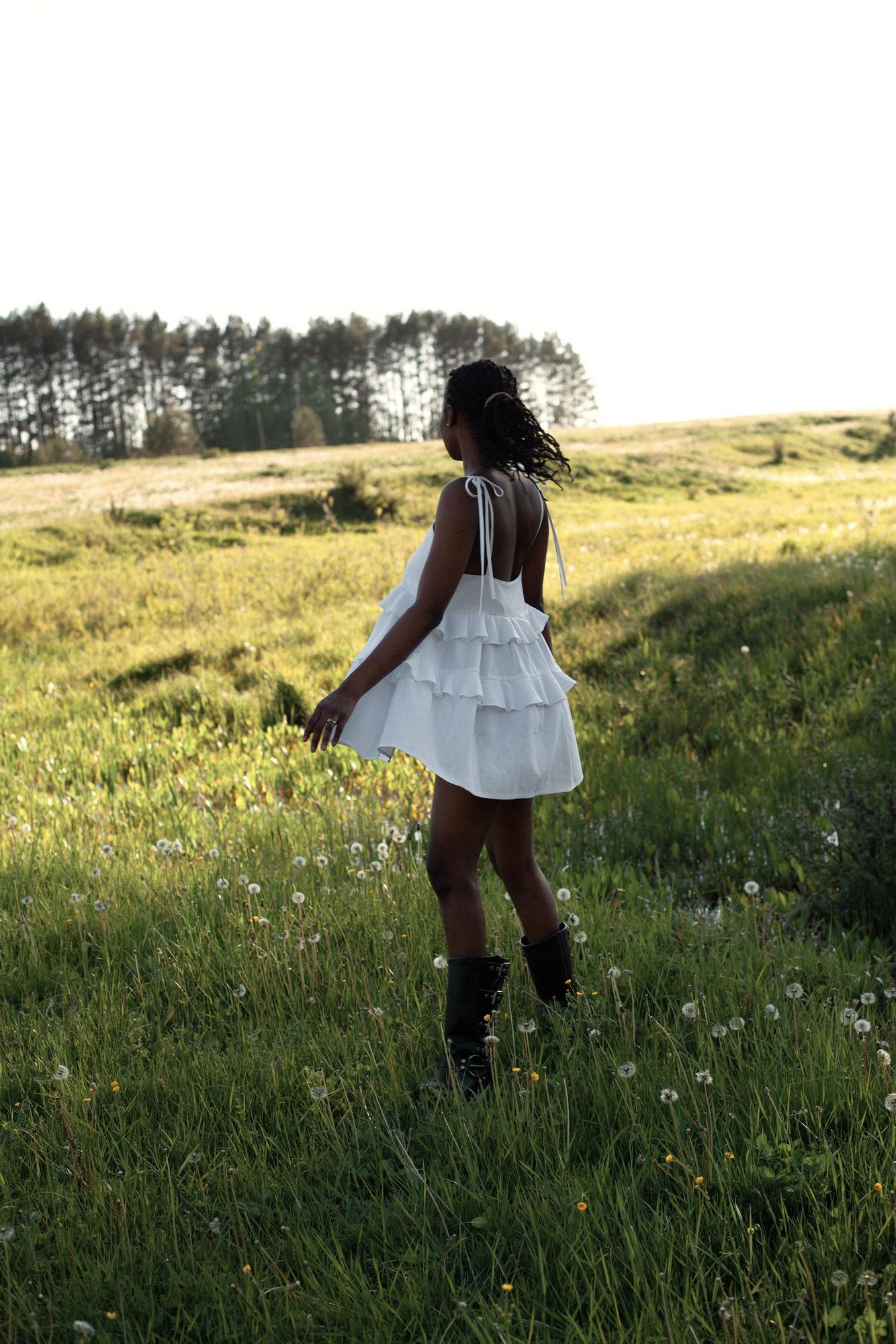 Платье Франжипани