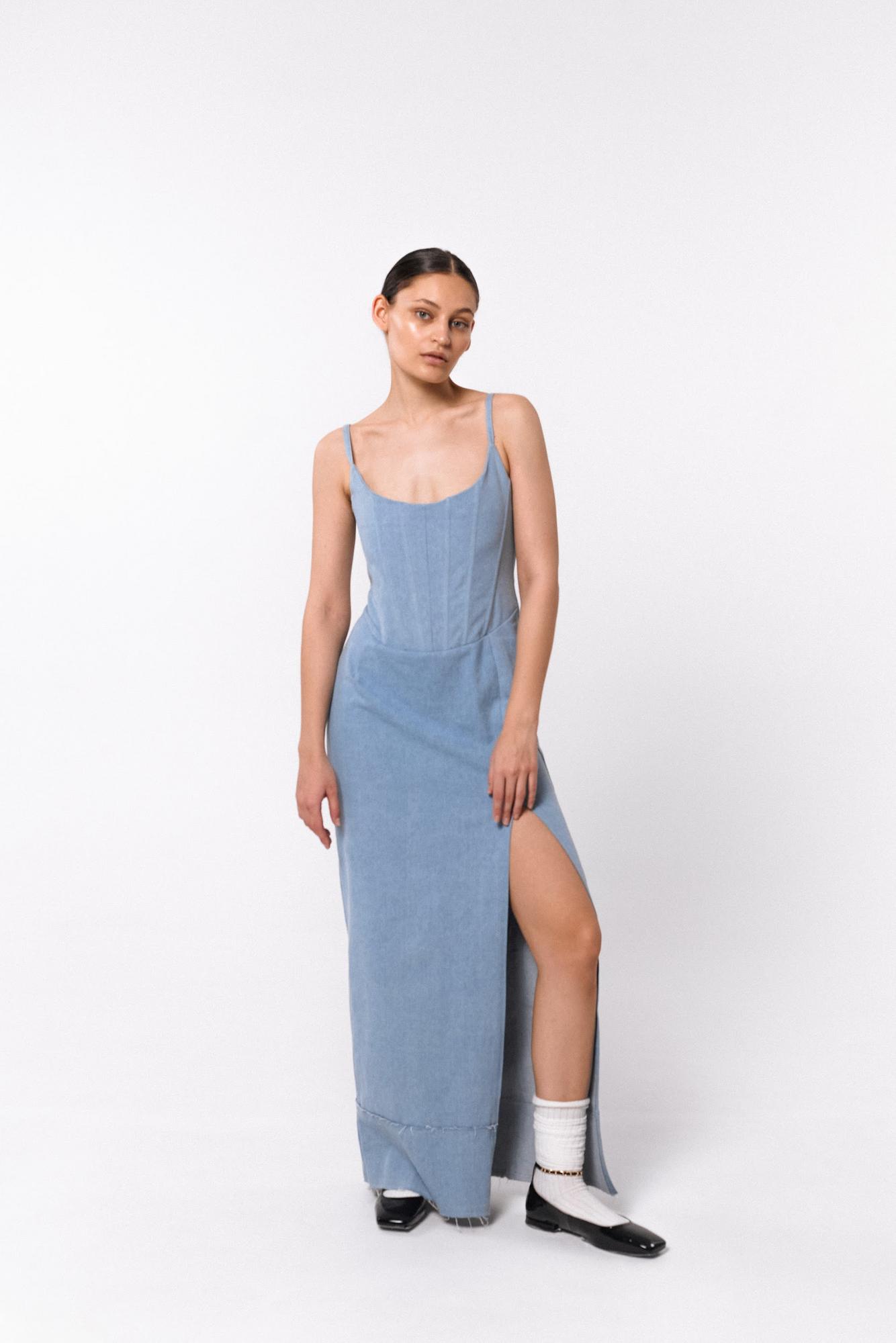 Платье Джинсовое Колона