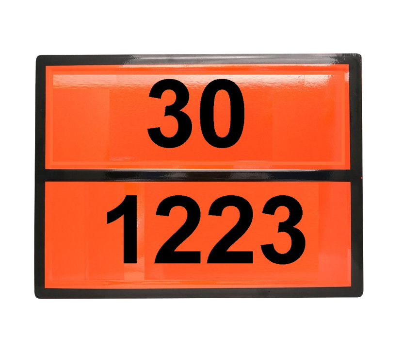 Табличка рельефная Опасный груз 1223-30 (керосин)