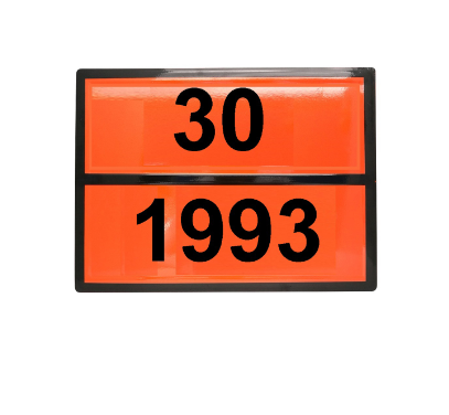 Табличка рельефная Опасный груз 1993-30 (печное топливо) 300х400 мм