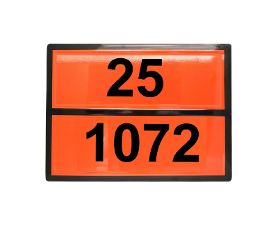 Табличка рельефная "Опасный груз" 1072-25 300х400мм