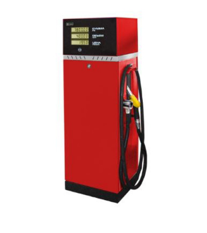 ТРК ТОПАЗ 610 (1 рукав, 1 вид топлива) напорная гидравлика 50 л/мин, комплектация рукава Эконом, шланг 16 мм