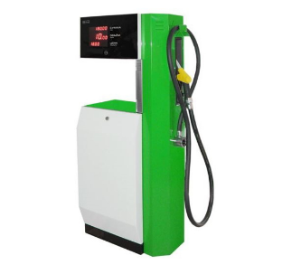 ТРК ТОПАЗ S111М (1 рукав, 1 вид топлива), всасывающая гидравлика 50 л/мин или 80 л/мин, трехстрочная двухсторнняя ЖКИ или СДИ индикация, шланг 16 мм