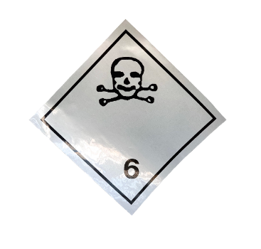 Знак бензовоз 250х250 ''6'' светоотражающий