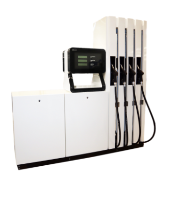 ТРК Топаз S240 8 рукавов, 4 вида топлива напорная гидравлика 50 л/мин, двухсторонняя ЖКИ или СДИ индикация, шланг 16 мм