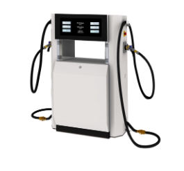 Установка топливораздаточная Топаз 410Г для СУГ (пропан-бутан), напорная гидравлика, 2 рукава, двухсторонняя СДИ или ЖКИ индикация