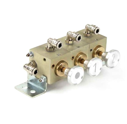 Блок управления пневматический донными клапанами на 2 отсека УДК-2