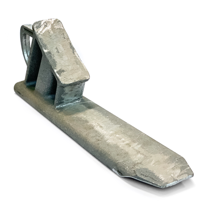 Железнодорожный башмак противооткатный алюминиевый МХК