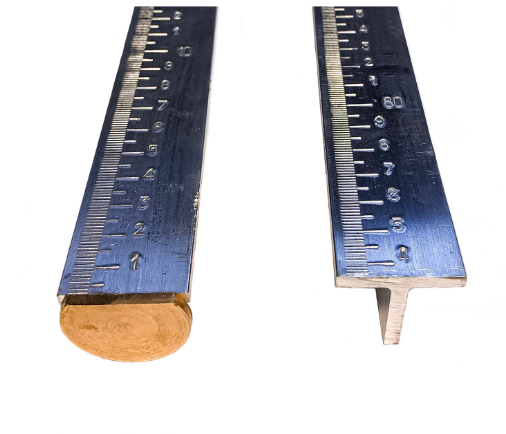 Метрошток МШС-2,0 Т-образный профиль 1 звено