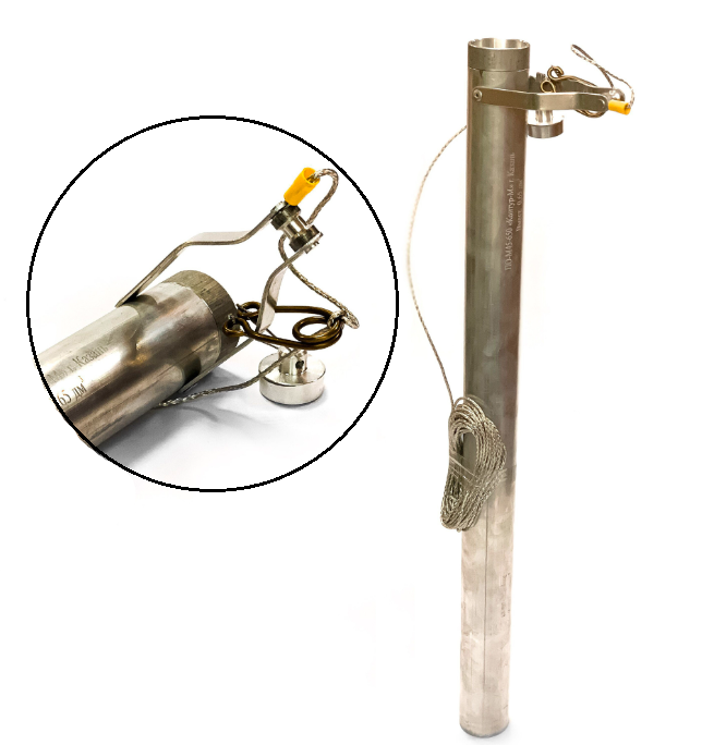 Пробоотборник ПО-М45-650 с заземляющим проводом 7 м и зажимом