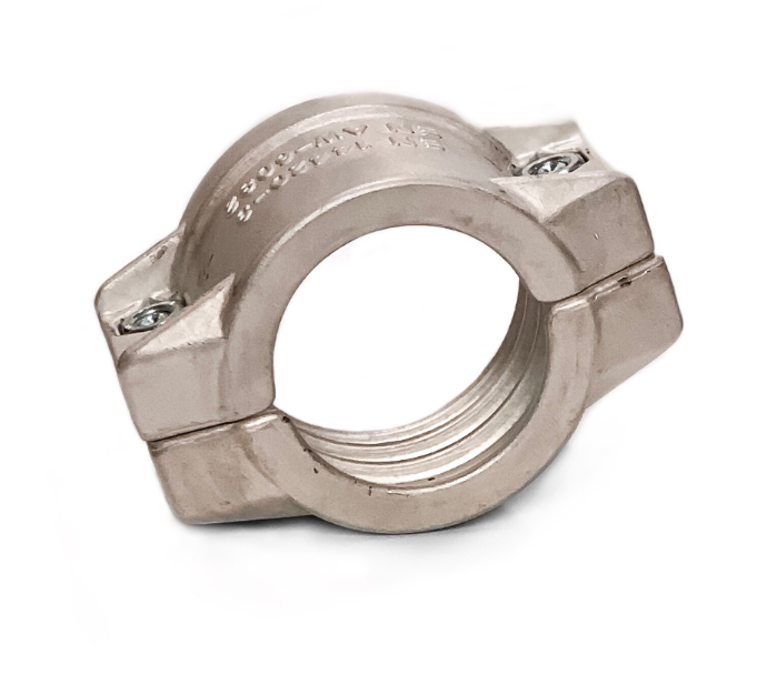 Хомут обжимной 50 алюминиевый