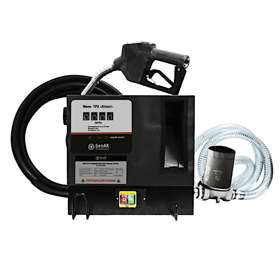 Мини ТРК АТЛАНТ 220V 60л/мин со счетчиком БелАк БАК 12088