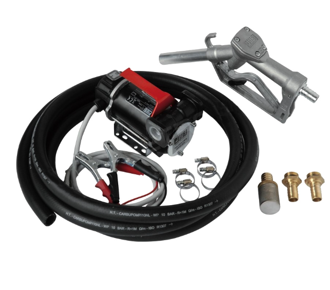 Электронасос BATTERY KIT 3000 12В для ДТ с рукавом и пистолетом