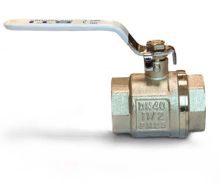 Кран шаровый STI d 40 ст. рукоятка (вн.-вн.)