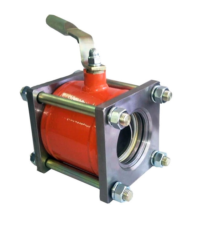 Кран шаровый КШЦМФ. 01.1100006-01  DN 100 PN 0.6 МПа