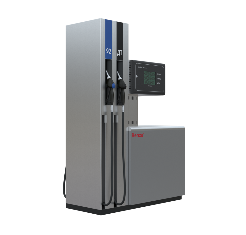 Коммерческая топливораздаточная колонка (ТРК) kamka-324-2-51-11-1-50 (4 рукава)