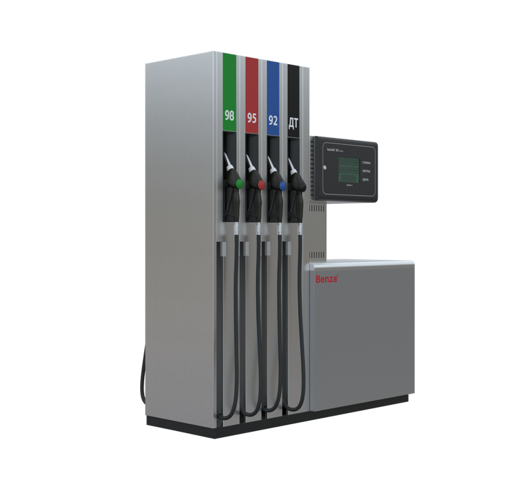 Коммерческая топливораздаточная колонка (ТРК) колонка kamka-328-1-51-11-1-50 (8 рукавов) напорная