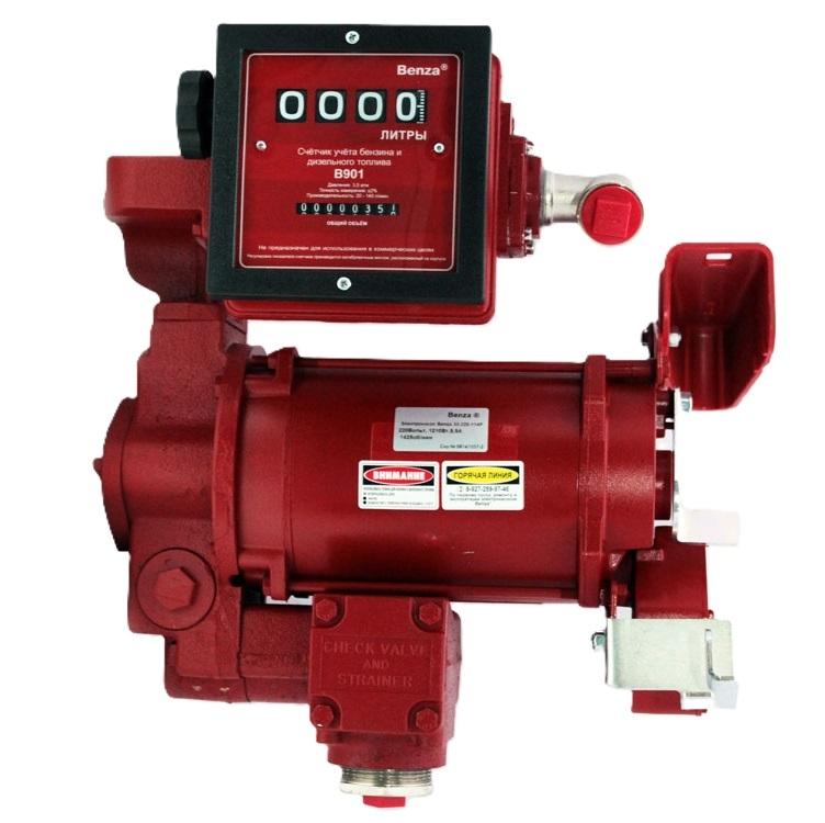 Мобильный ТРК для перекачки бензина и ДТ Benza-33