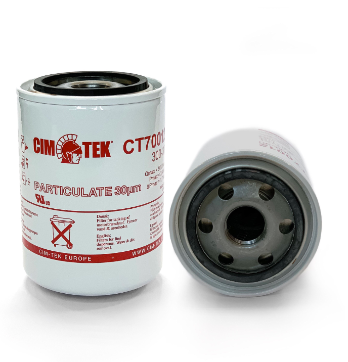 Фильтр Cim-Tek 70012 300-30 топливный 30 мкр д.т. (резьба 3-4'')