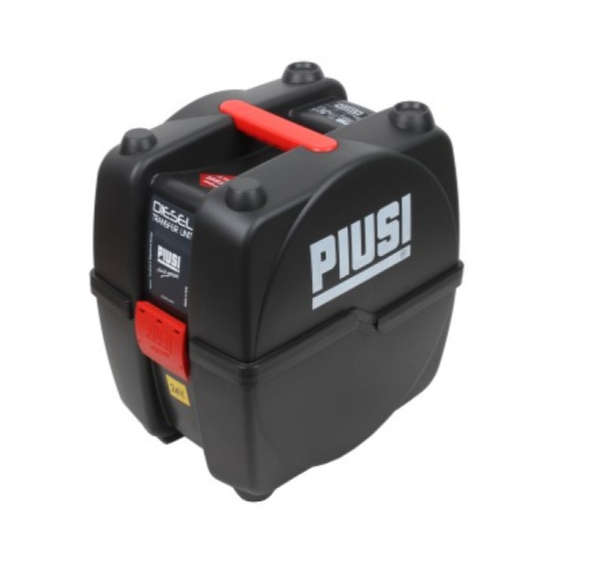 Мобильный комплект для перекачки ДТ в ящике Piusibox 12V Basic (мех. пист.), 45 л/мин