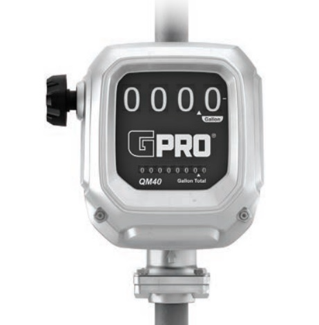 Механический счетчик для бензина, ДТ, керосина, спирта, QM150N10 NPT