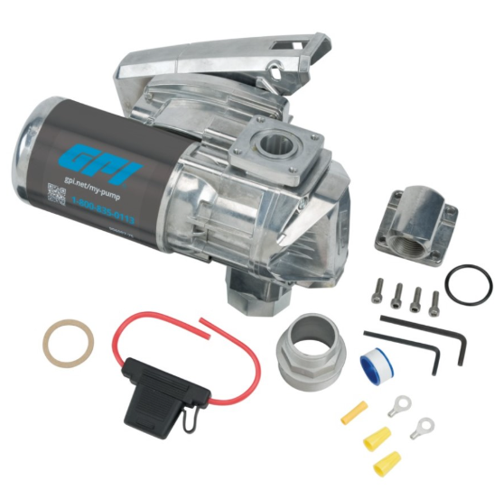 Бочковой насос для ДТ, бензина, керосина G20-012PX 12V 20 GPM
