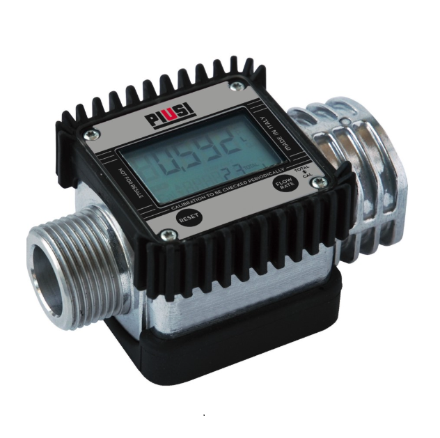 Электронный счетчик К24 для ДТ в алюминиевом корпусе, 7-120 л/мин