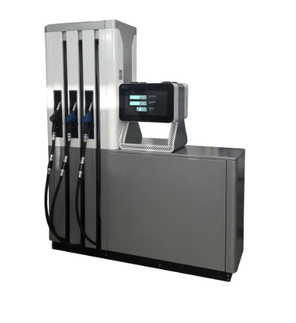 ТРК ТОПАЗ L231 6 рукавов, 3 вида топлива, всасывающая гидравлика, 50 л/мин, двухсторонняя ЖКИ или СДИ индикация, шланг 16 мм