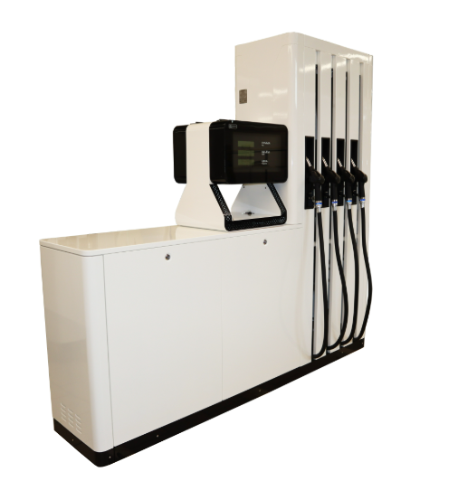 ТРК ТОПАЗ L240 8 рукавов, 4 вида топлива, напорная гидравлика, 50 л/мин, двухсторонняя ЖКИ или СДИ индикация, шланг 16 мм