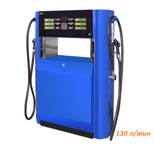 ТРК ТОПАЗ 420М 2 рукава 2 вида топлива, напорная гидравлика, 130 л/мин, односторонняя ЖКИ или СДИ индикация