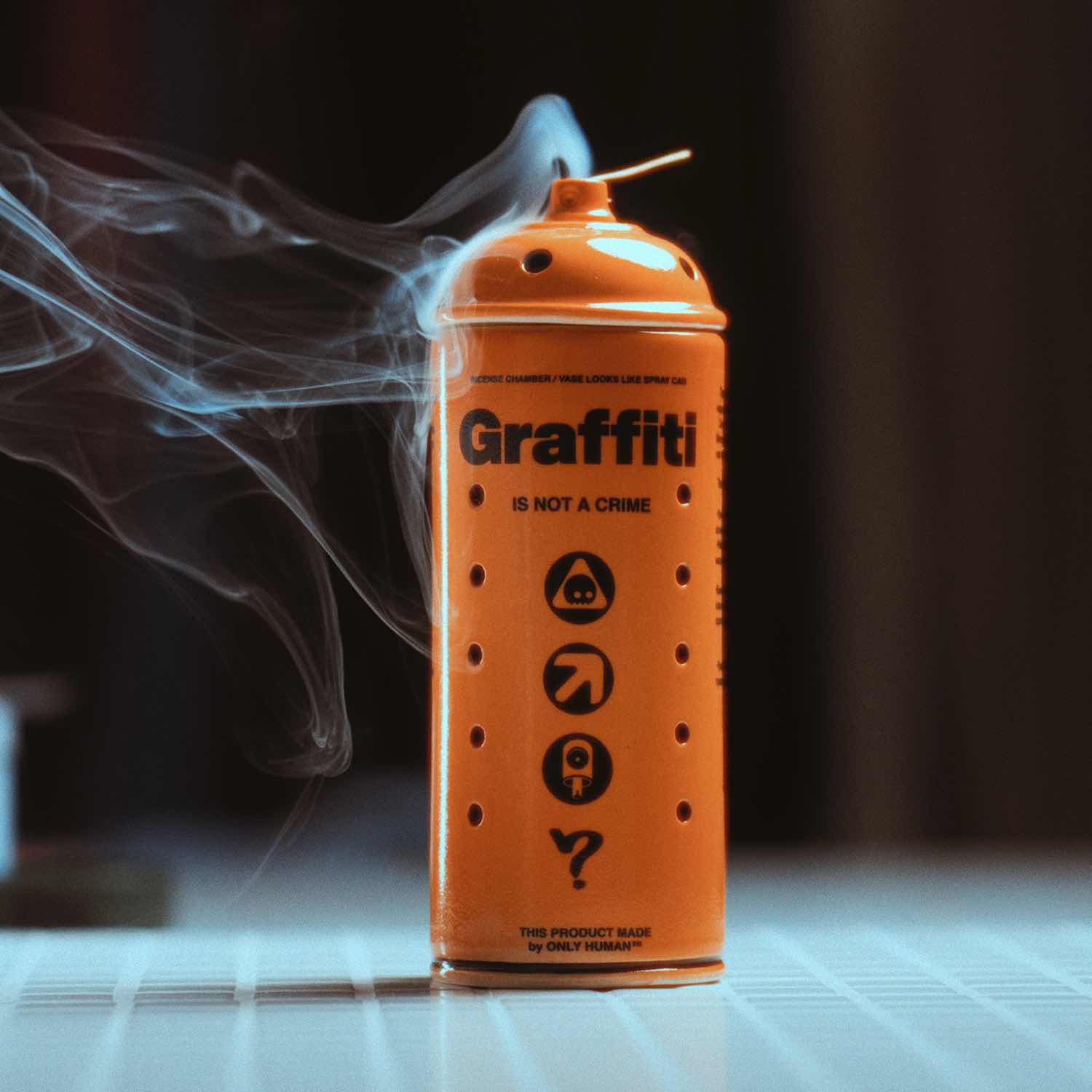 Буз "SPRAY CAN / GRAFFITI" (orange)