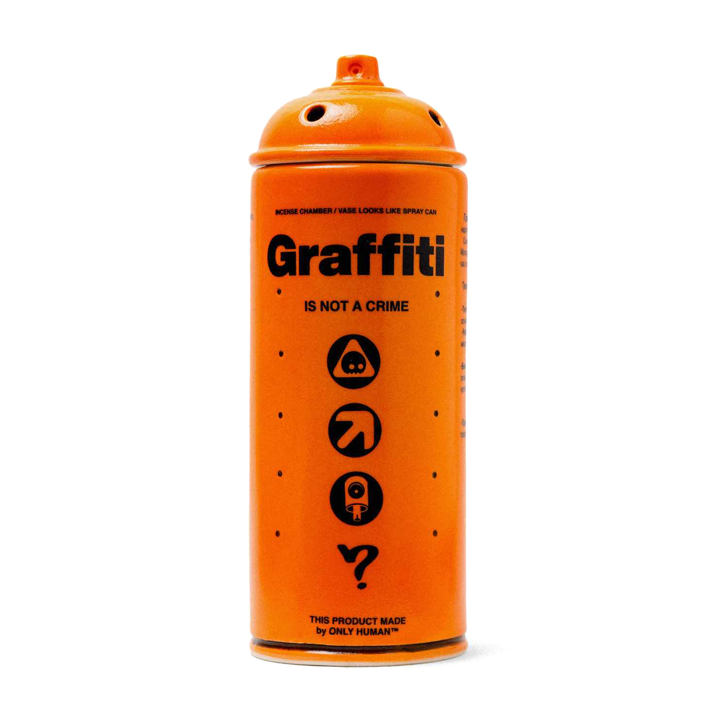 Ваза "SPRAY CAN / GRAFFITI" (orange)