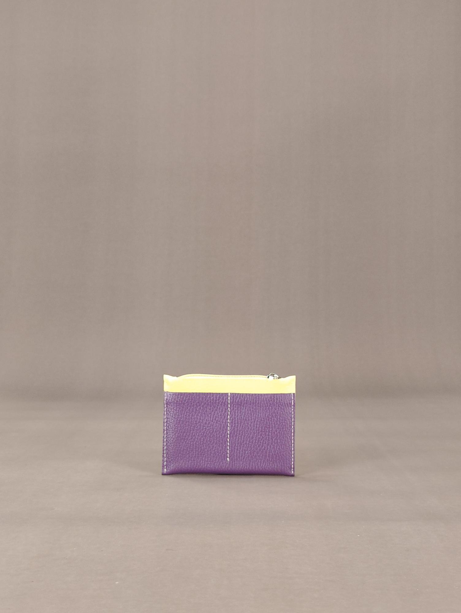 Кошелек "5в1"желтый+фиолетовый