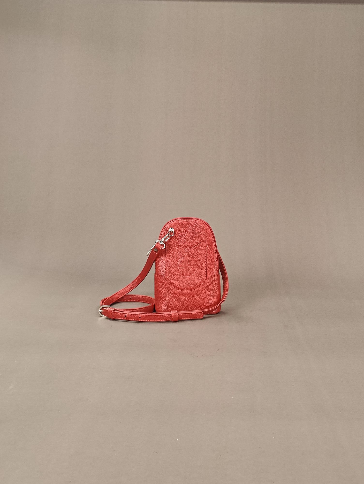 Сумка для телефона "Star" алая