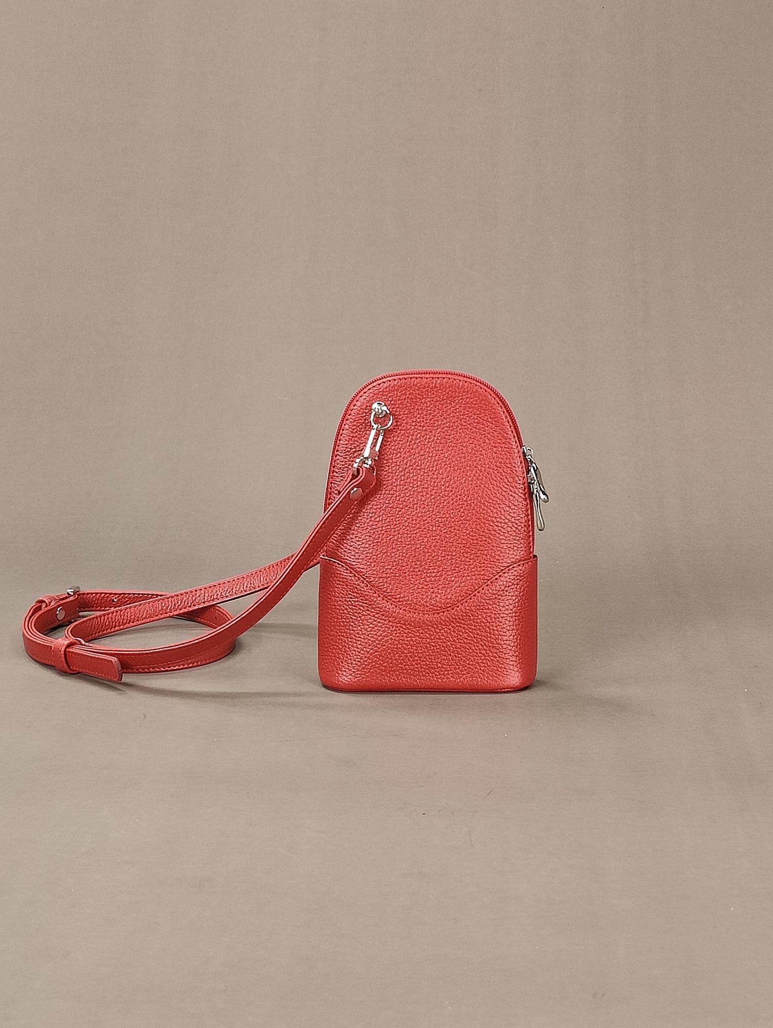 Сумка для телефона "Star" алая