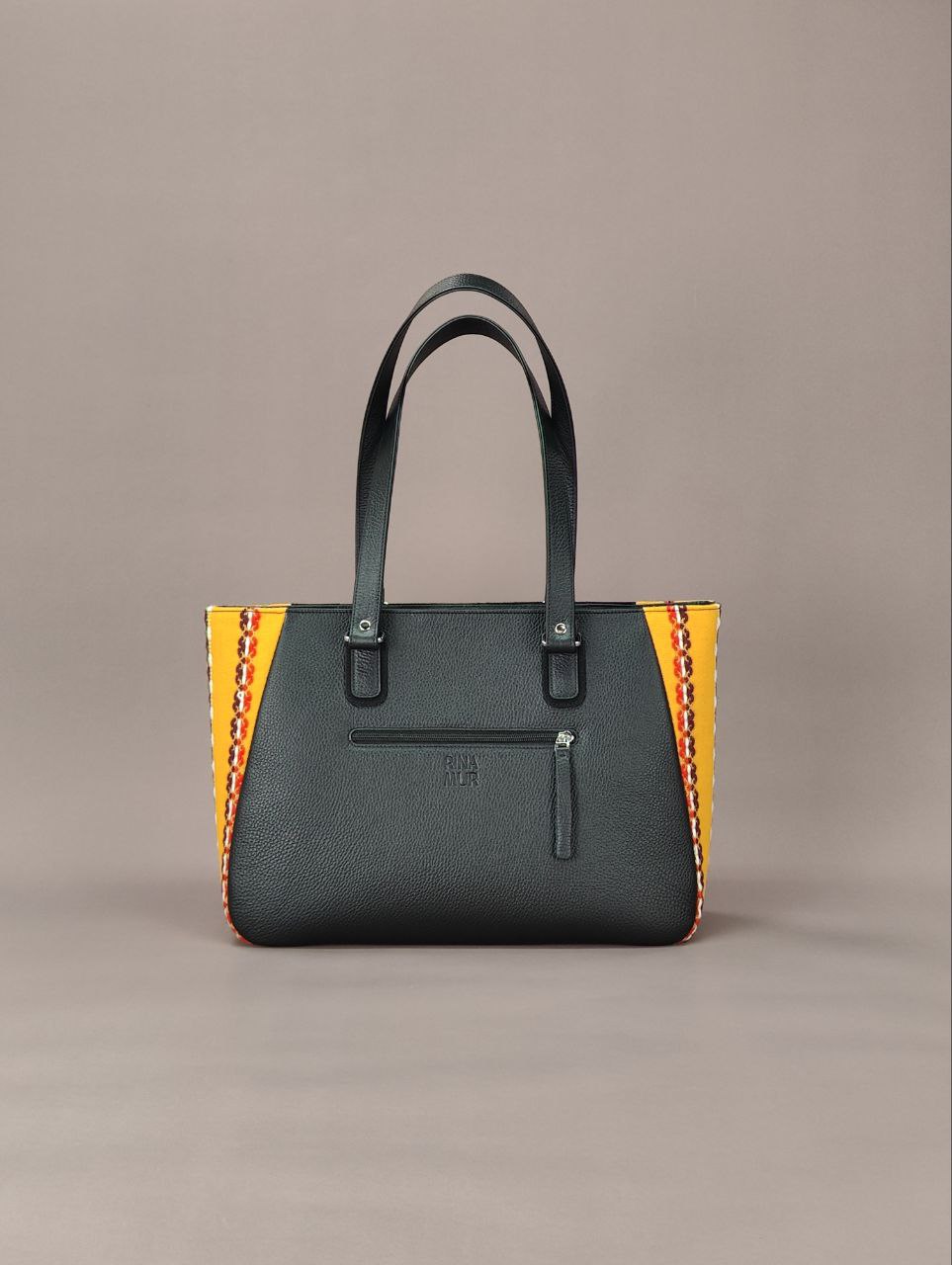 Сумка-шоппер "Prima" с ручной вышивкой "Букет"