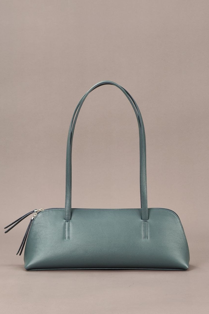 Сумка-такса "Fluffy" голубая ель