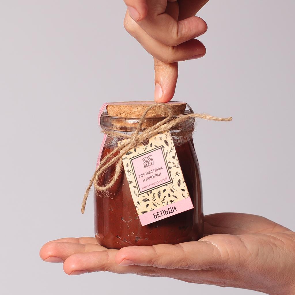 БЕЛЬДИ ВИНОГРАДНОЕ МЫЛО-СКРАБ