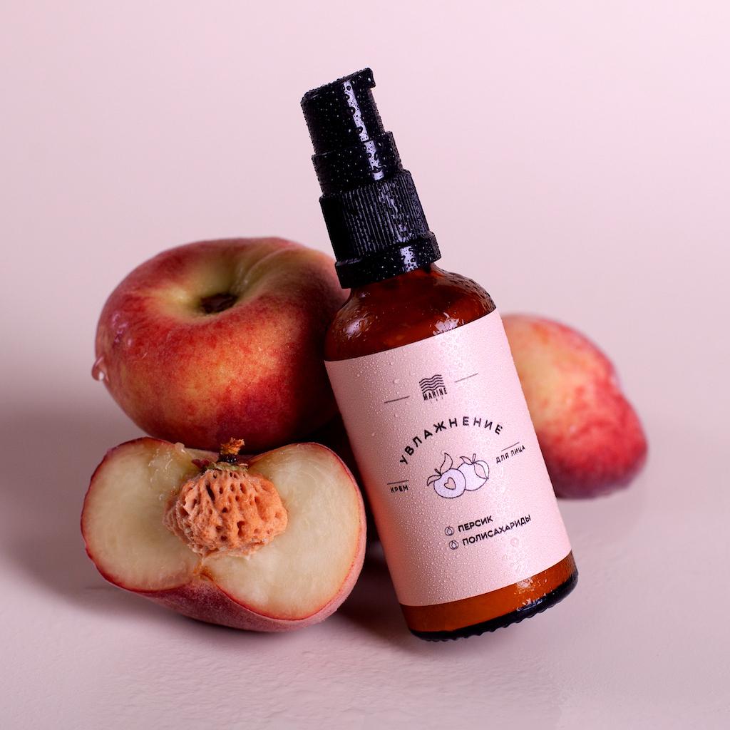ПЕРСИКОВЫЙ КРЕМ ДЛЯ ЛИЦА УВЛАЖНЕНИЕ И СИЯНИЕ