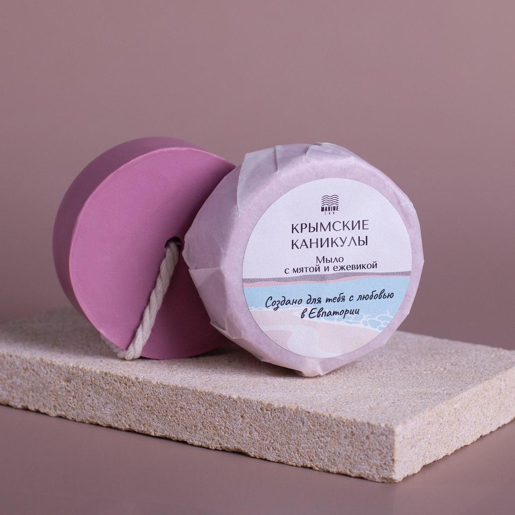 МЫЛО С ЕЖЕВИКОЙ И МЯТОЙ