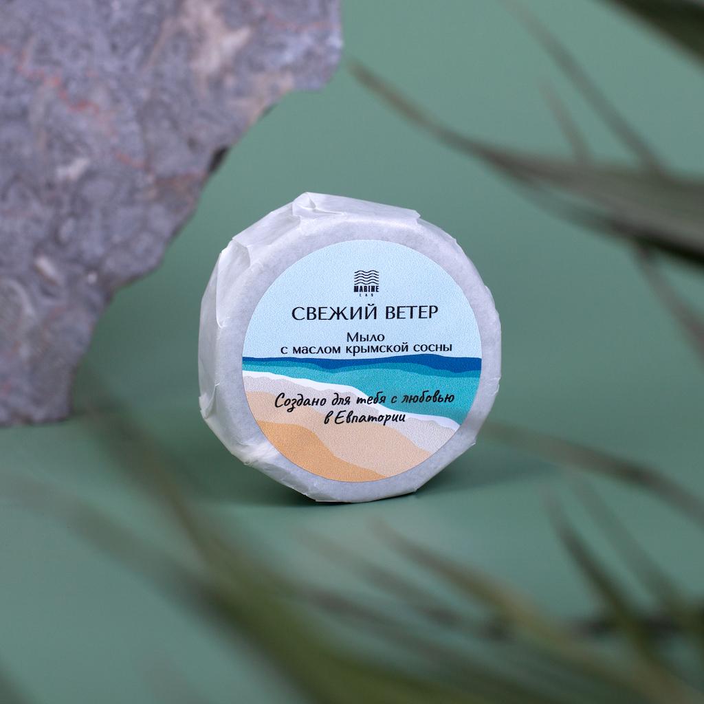 МЫЛО С КРЫМСКОЙ СОСНОЙ И ЭВКАЛИПТОМ