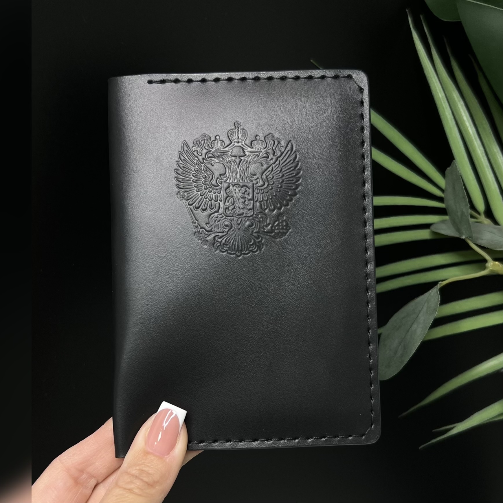 Горячее тиснение герба