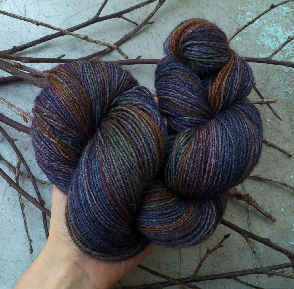 на  базе  Super wool sock  "Пряничный дом"  420 м/100гр