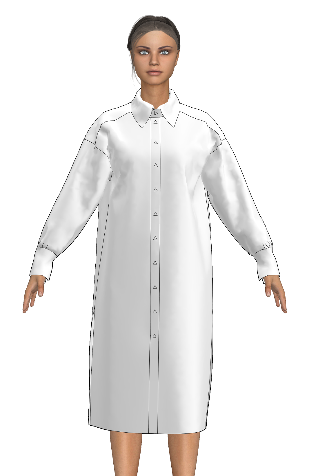 Рубашка "Безмятежность"