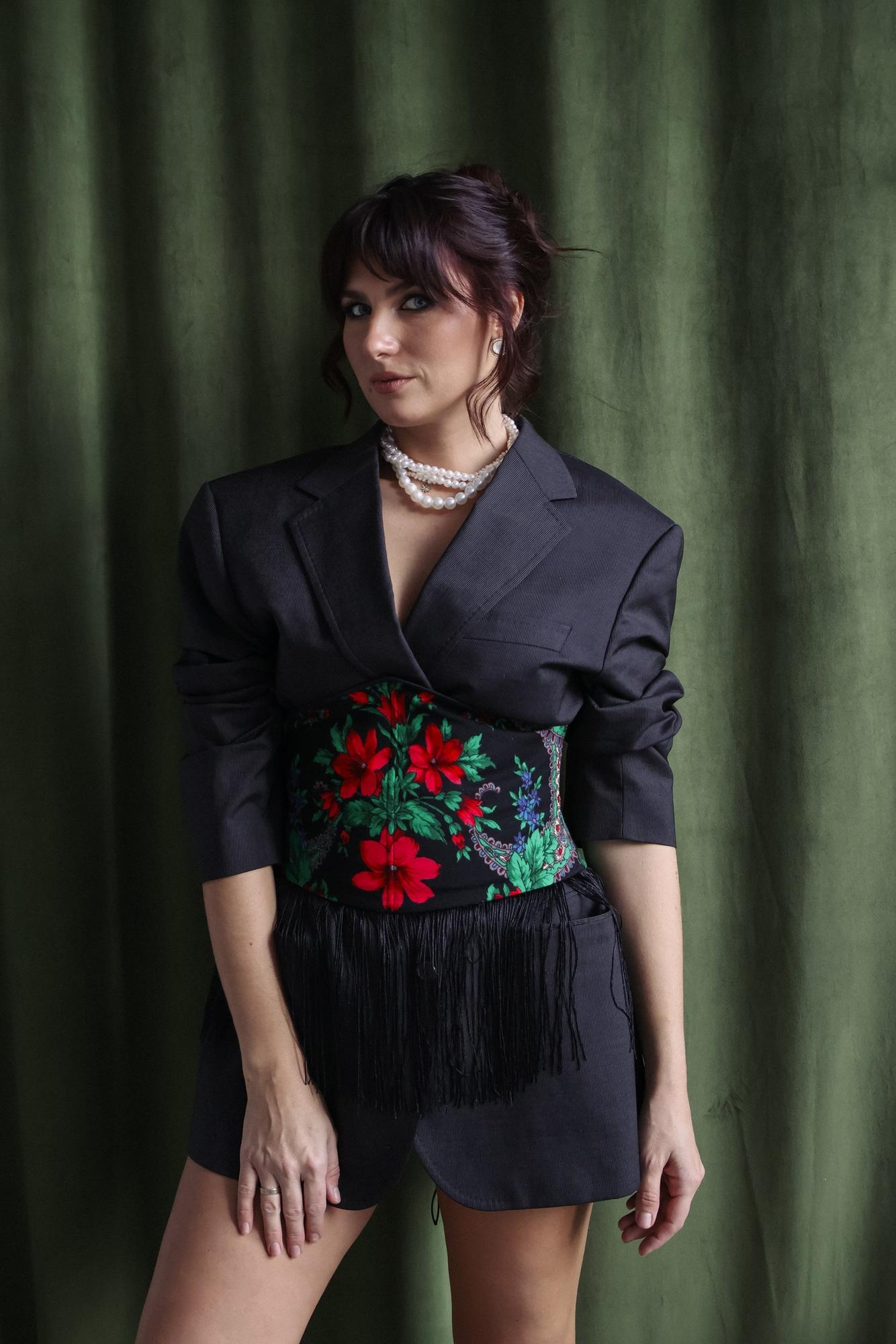 Корсет Пава + совместный пошив